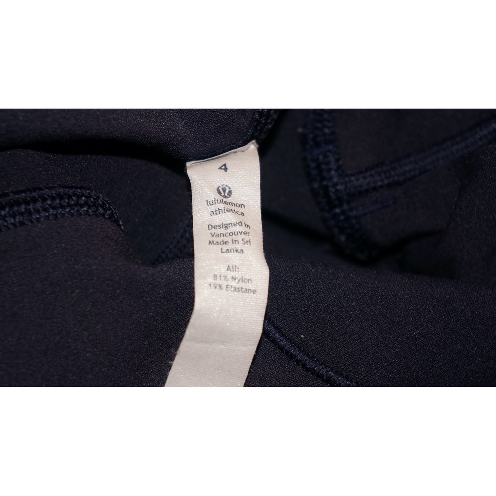 Lululemon Reveal 7/8 Tights Navy Size 4 - Picture 12 of 13